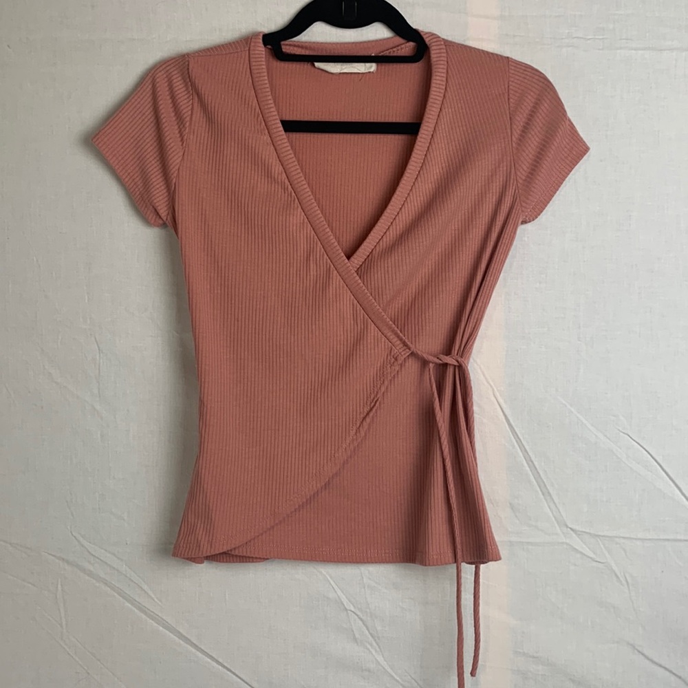 Angie Crossover Tie Top size Small
